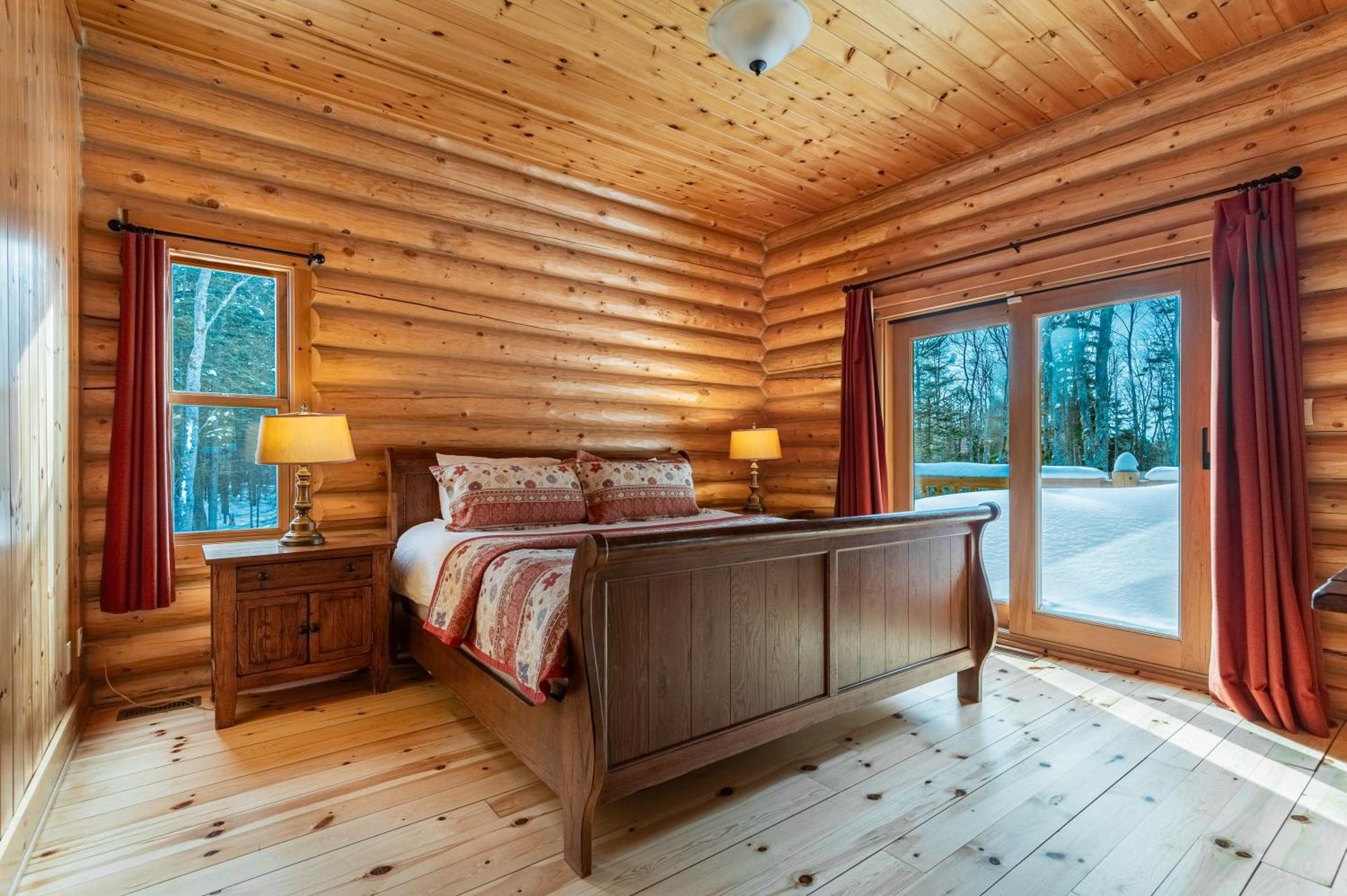 Fiddler Lake Resort Chalet 76 Deer Mille-Isles Eksteriør bilde