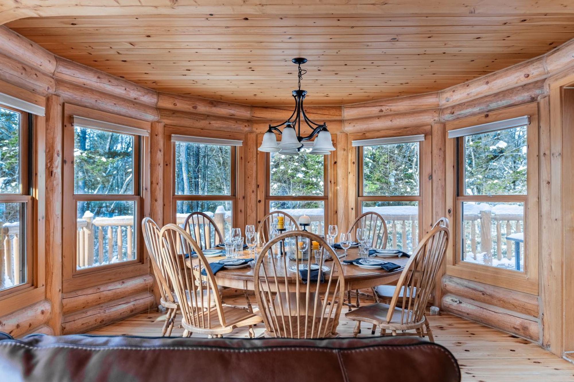 Fiddler Lake Resort Chalet 76 Deer Mille-Isles Eksteriør bilde